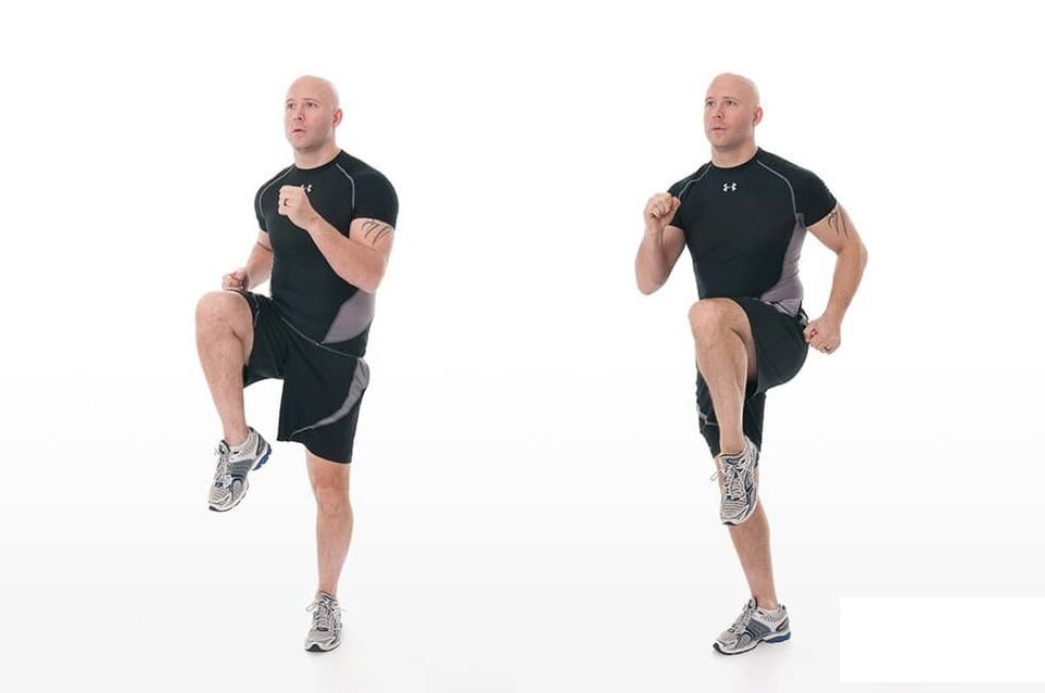 Run in place