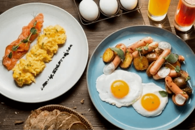 A diet of a meal protein