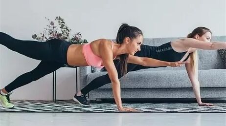 Exercise board for weight loss