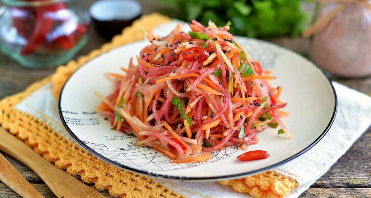 salad with carrots for weight loss