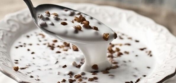buckwheat diet with kefir