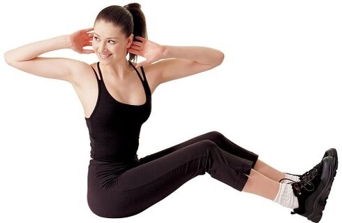 exercises to lose weight in the sides and abdomen